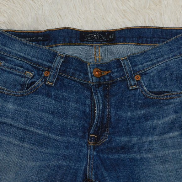 Lucky Brand Medium Savage Jeans Size 4/27 Ankle - Picture 2 of 8